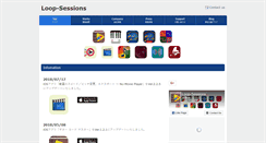 Desktop Screenshot of loopsessions.com